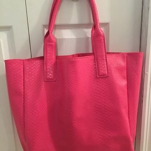Pink large Neiman Marcus bag